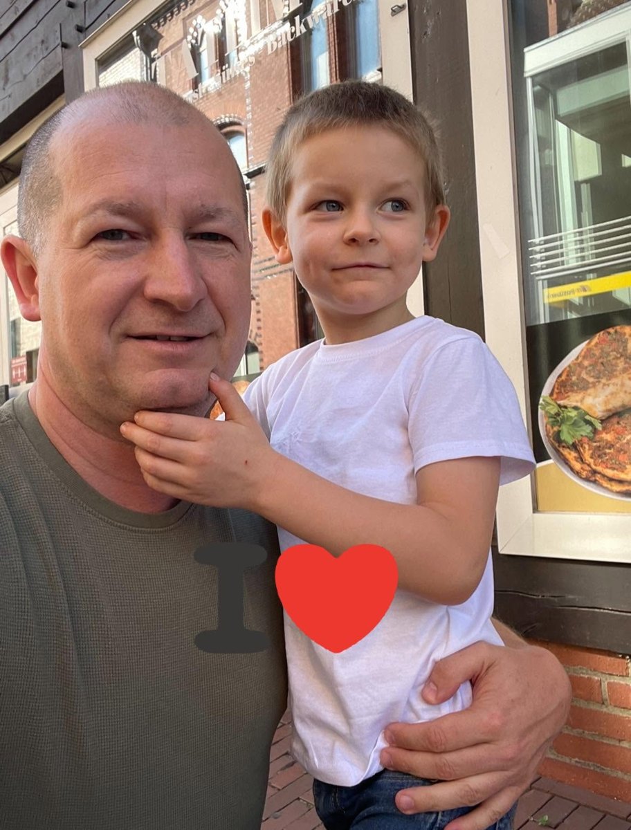 Dad with Jakub
